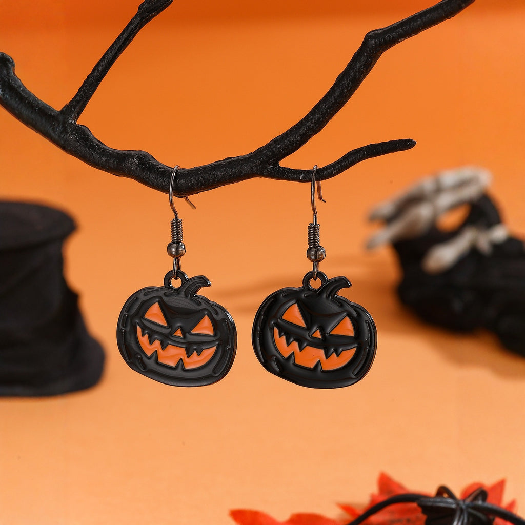 Halloween Collection – Halloween earrings, hook-style earrings with a unique design